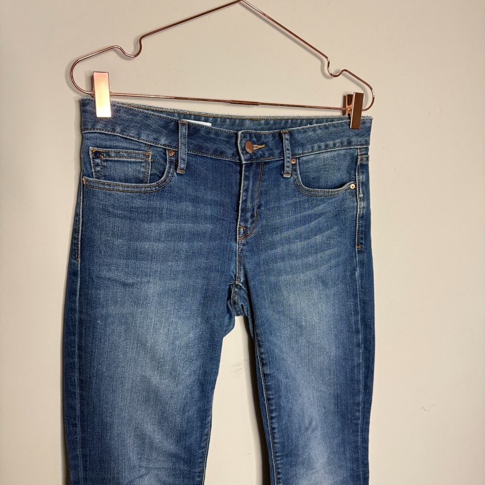 Gap Womens Curvy Jeans Size 27 Short Medium Wash Low Rise Denim Y2K Vintage - Picture 2 of 6